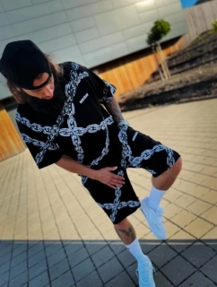 Letní komplet Chain #Černý